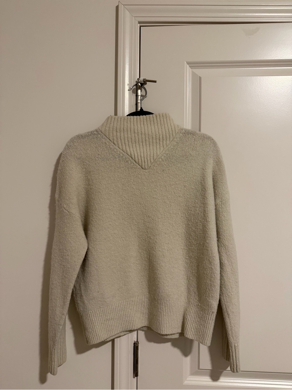 MADEWELL Cozy Cream Turtleneck Sweater - Women's Pullover